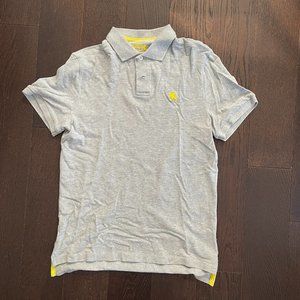 Express Men: Polo, Medium Gray